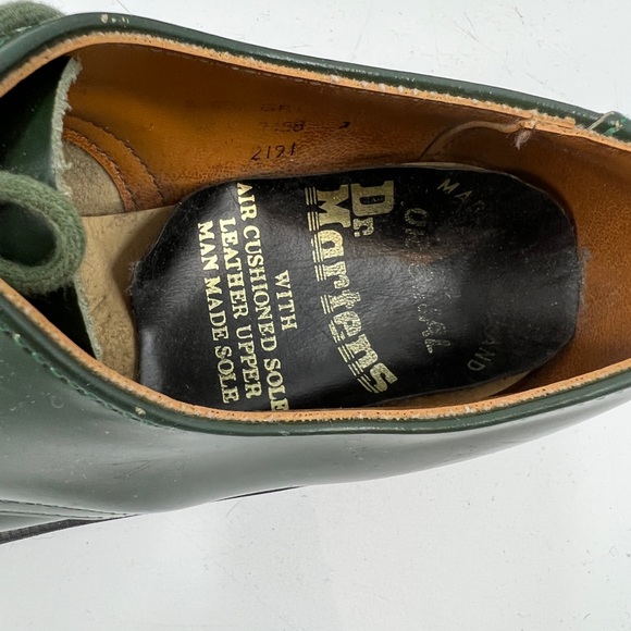 Dr Martens vintage 1941 low tops green size 5.5 - Picture 9 of 11